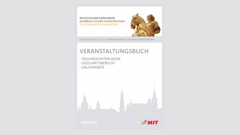 Veranstaltungsbuch mit Geschäftsbericht 2013-2015