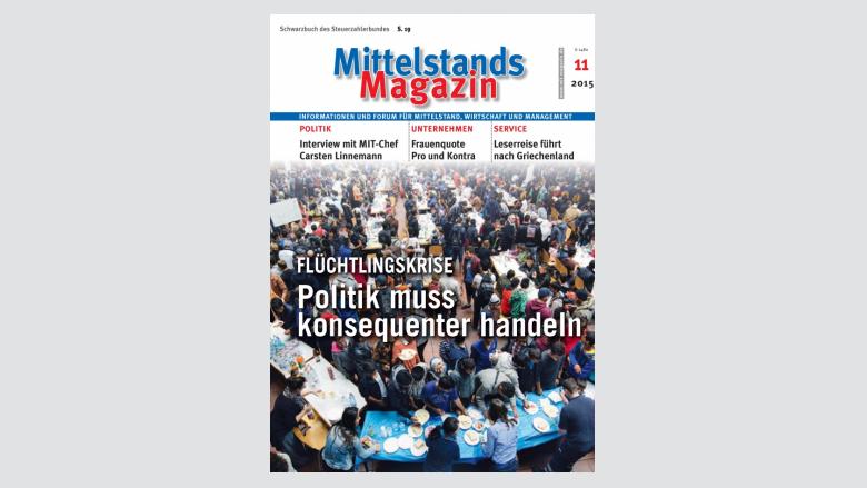 Mittelstandsmagazin, Ausgabe 11/2015