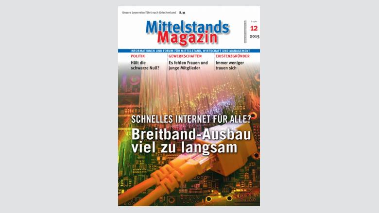 Mittelstandsmagazin, Ausgabe 12/2015