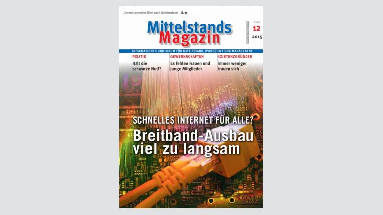 Mittelstandsmagazin, Ausgabe 12/2015