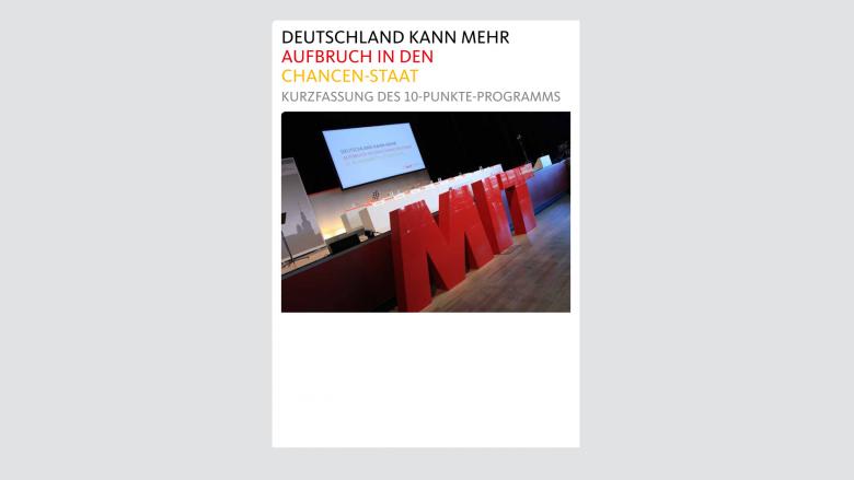 Kurzfassung des 10-Punkte-Programms Kurzfassung des 10-Punkte-Programms
