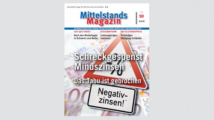 MittelstandsMagazin, Ausgabe 10/2016