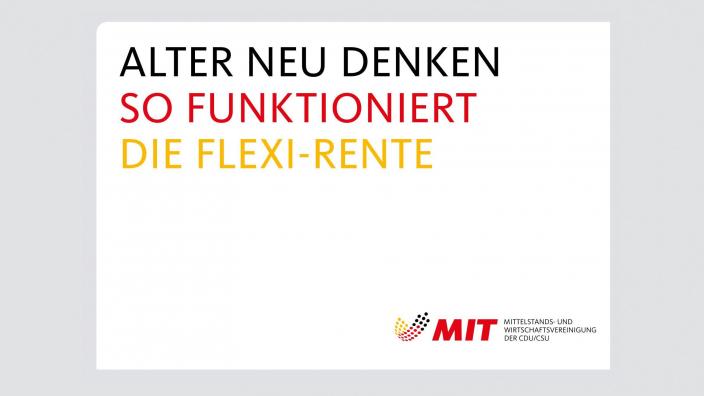 Flyer Flexi-Rente _online
