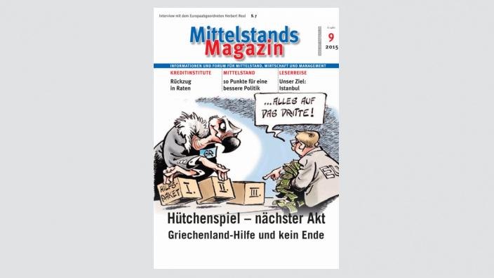 Mittelstandsmagazin, Ausgabe 09/2015