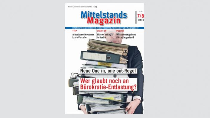 Mittelstandsmagazin, Ausgabe 07-08/2015
