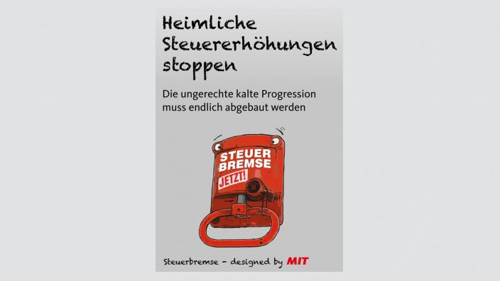 Flyer: Steuerbremse